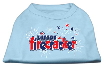 Little Firecracker Screen Print Shirts (Option: Baby Blue XS)