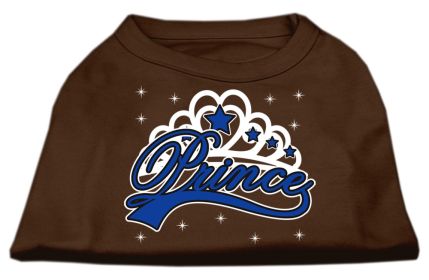 I'm a Prince Screen Print Shirts (Option: Brown XS)