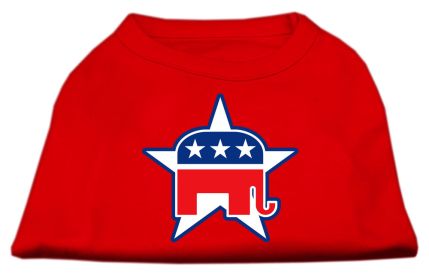 Republican Screen Print Shirts (Option: Red XS)