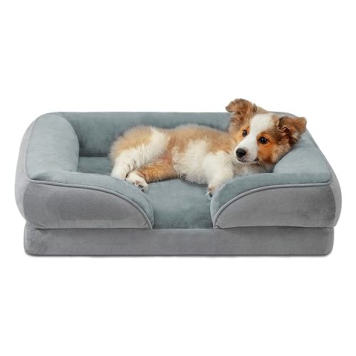 Cozy Plush Nesting Dog Bed with Washable Cover