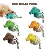 Rubber Kong Small Dog Toy Interactive Puppy Teeth Cleaning Brushing Toy