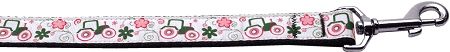 Pink Tractors Nylon Dog Leash (Option: 3/8 inch wide 4ft Long)