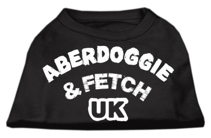 Aberdoggie UK Screenprint Shirts (Option: Black Lg)
